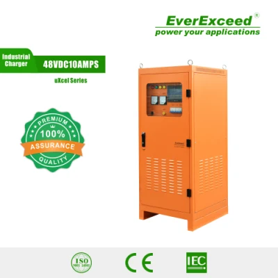 Cargador de batería industrial trifásico Everexeast 24V1200A serie Uxcel, SAI DC