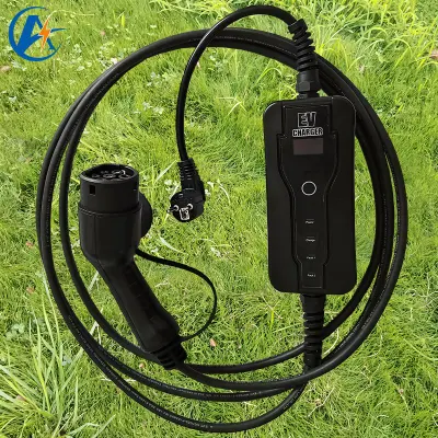  Cargador de batería para el coche cable de la estación de carga para vehículo inteligente móvil Cargador para vehículos eléctricos portátil