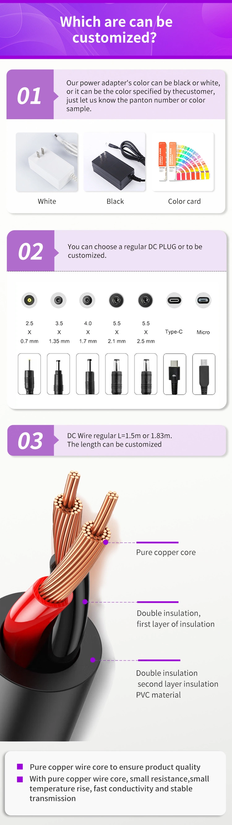 VI Efficiency Power Supply Adapter CB C-Tick SAA UL CSA FCC CE GS UL PSE Reach CB C-Tick SAA Power Adapter 5V 6A 9V 3A 15V3a 24V 1A 18V 2A 36V 1A 48V 1A 12V2a