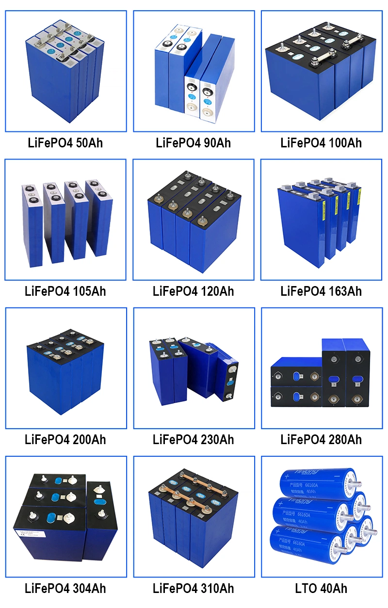 Grade a+ 302ah 310ah 280ah Lf280K Catl Brand 3.2V Rechargeable LiFePO4 Battery for Solar Home Energy Stoarge Boat RV Power Supply Battery