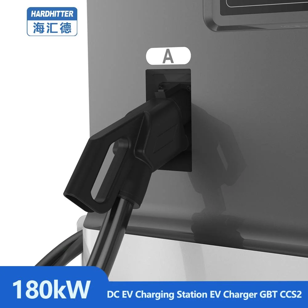 Hardhitter OEM 180kw CCS2 Gbt DC Quick EV Charger Electric Vehicle Charging Station for Electric Taxi Bus