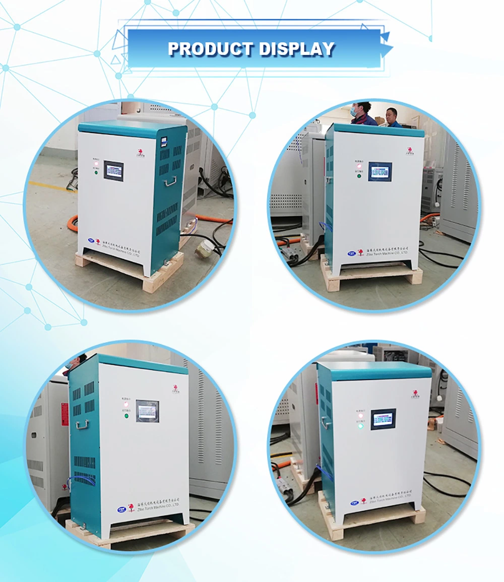 Electric Vehicle/Rickshaw/Forklift/Stacker Lithium Battery Pack Programmable High Power Intelligent Fast Charger