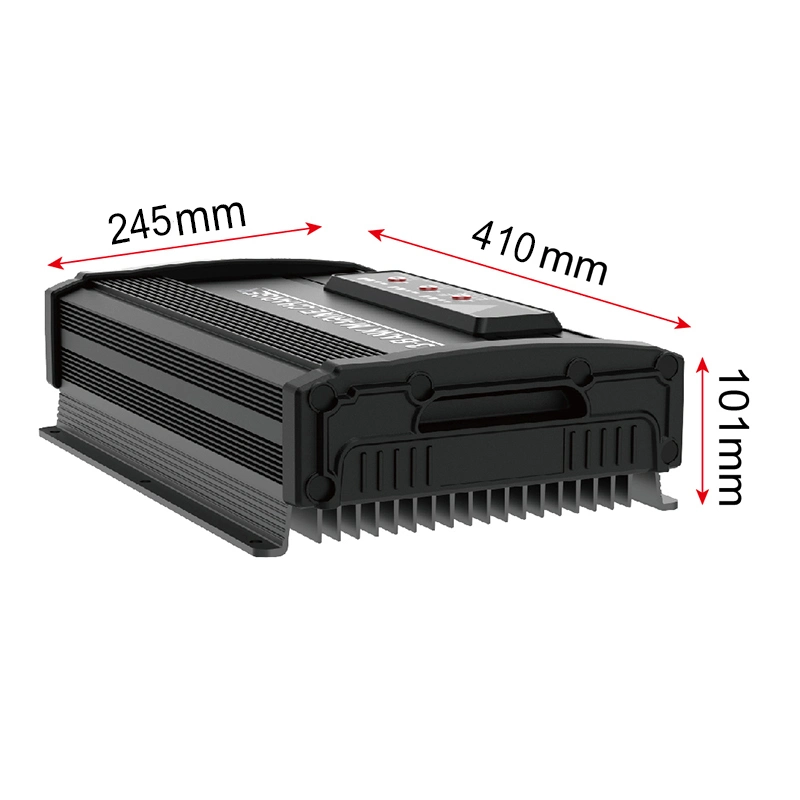 20 AMP 3 Bank Waterproof Marine Battery Charger for AGM, Wet, Lithium and Deep-Cycle Batteries