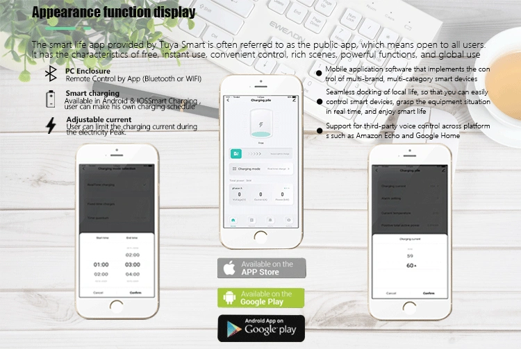 OEM FCC Approved EV Battery Charging Smart Charge 6A Onboard Charger 16A /32A Hotel