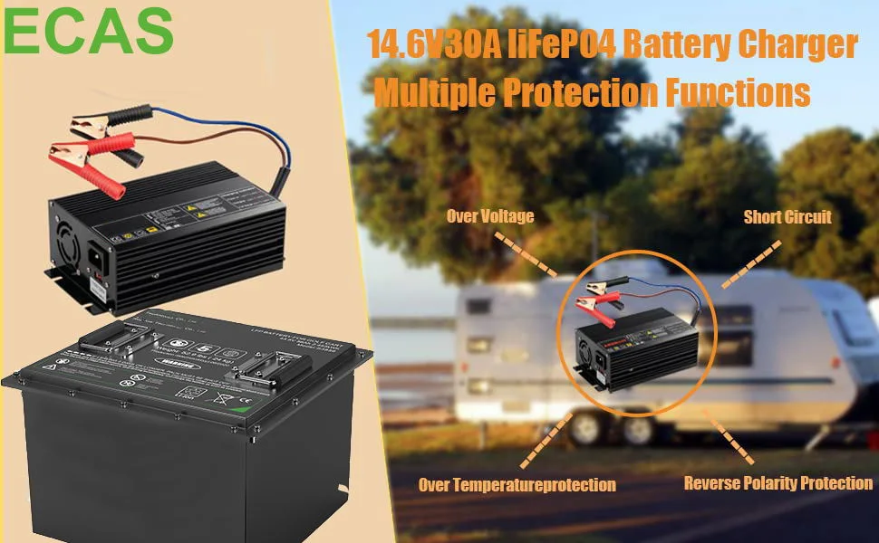 300W Max Can Waterproof 24V 36V 48V 60V 72V 84V 96V Sealed Lead Acid LiFePO4 Lithium Ion Power Battery Charger