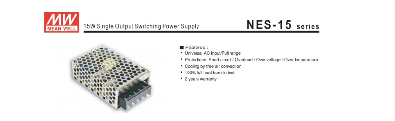 Meanwell Nes-100-12 LED Adapter Good Heat Sink 100W 12V