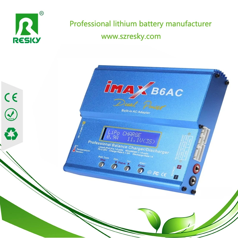 Imaxb6AC Digital LCD 80W Balance Charger for RC Lithium Battery