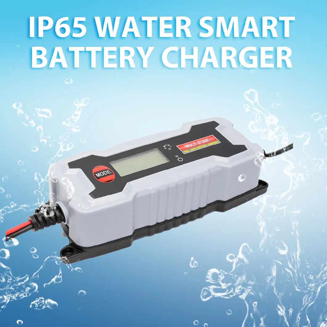 0.8A/3.8A Electric Car Battery Charger 6V/12V Motorcycle Battery Charger