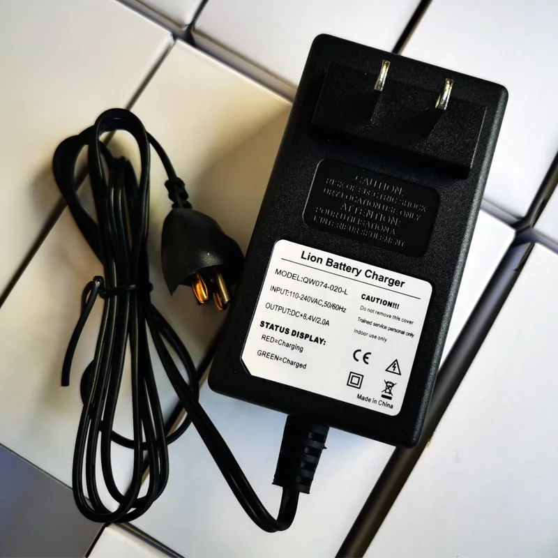 Chargers Adapters 21.6V/21.9V 1A 24W Au/EU/UK/Us Wall Charger for 6s 18V 19.2V 1A LFP LiFePO4 LiFePO 4 Battery Charger