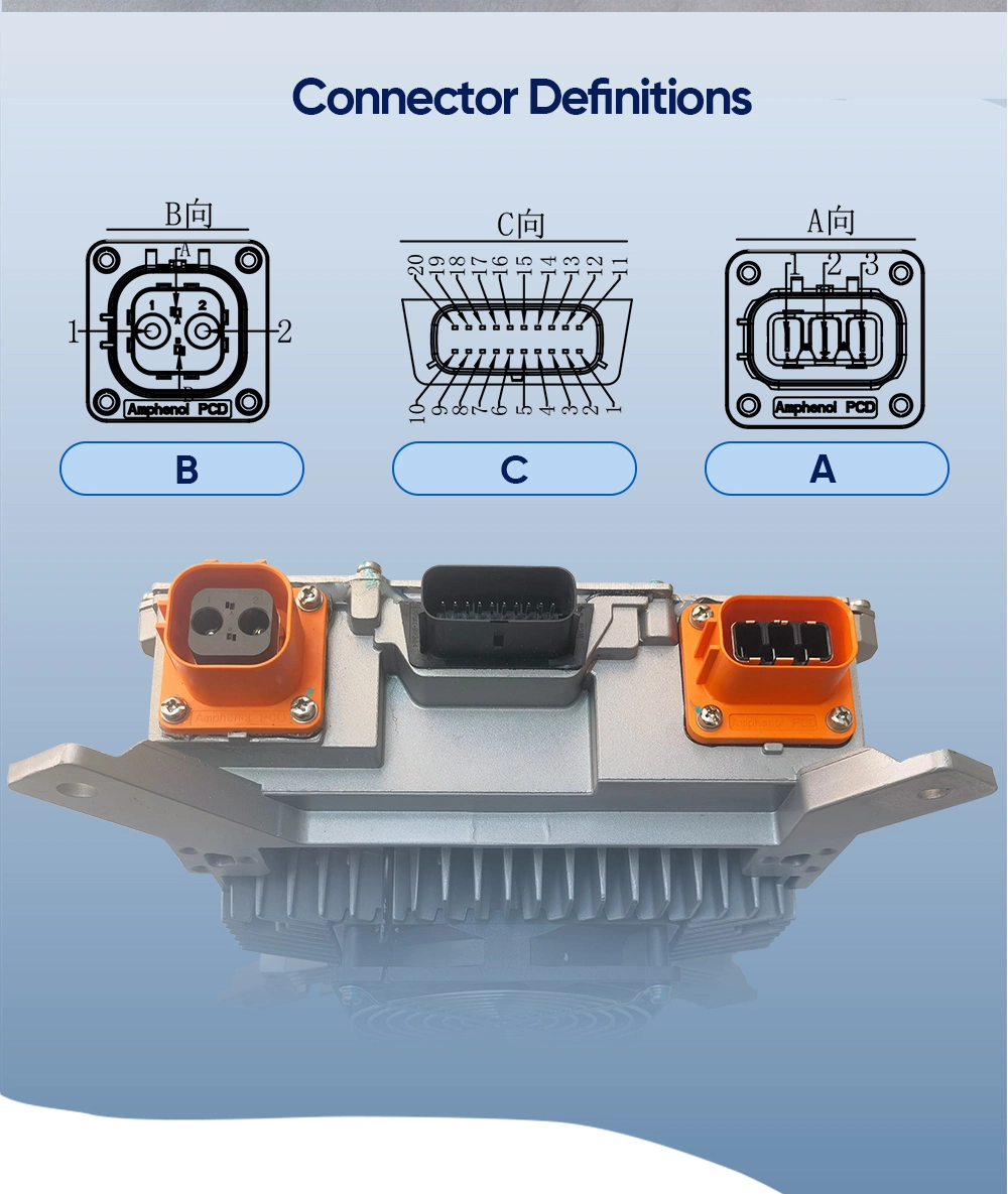 Board High Voltage Truck EV Onboard Fan-Cooled AC DC 72V Lifopo4 Automotive on-Board 3.3 Kw Car 6kw 3.3kw 144V Battery Charger