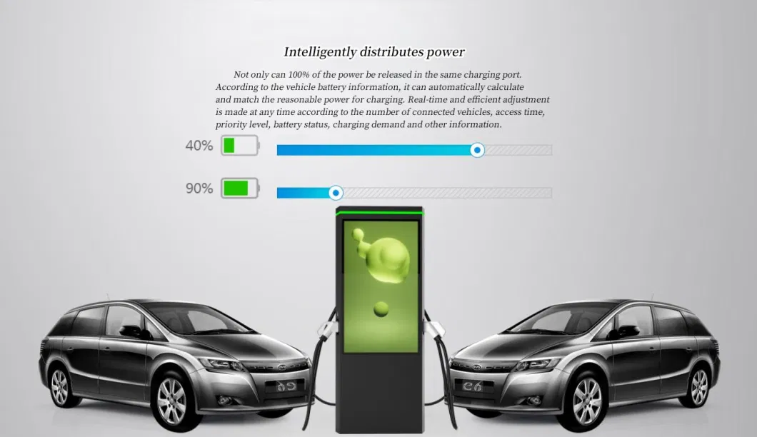 60kw Bus E Trucks Charger Custom DC Fast Electric Car Charging Station