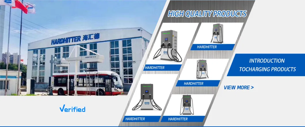 Hardhitter OEM 180kw CCS2 Gbt DC Quick EV Charger Electric Vehicle Charging Station for Electric Taxi Bus