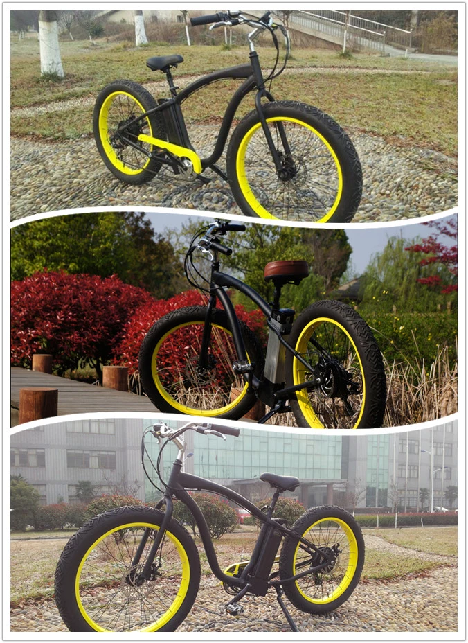 MTB 500W Hummer Fat Tyre Electric Bicycle with Lithium Battery