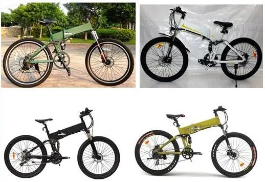 Big Power Hummer Battery Powered Folding Mountain E Bike