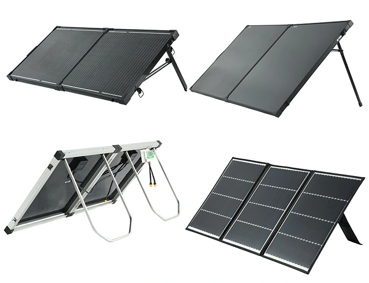 150W 180W 200W Portable Solar Panel Electric Car Charger to Charge Deep Cycle Battery to Charge EV