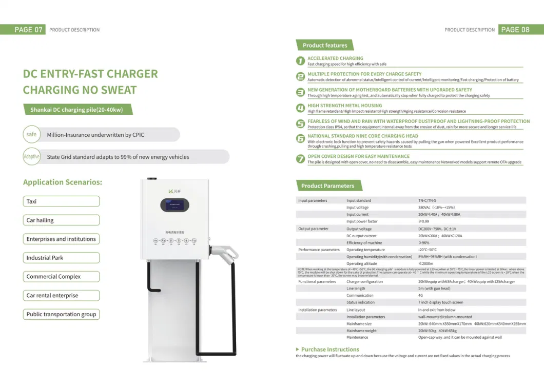 Manufacturer Single Phase 220V Wall 32 AMP 7kw Smart Home AC EV Smart EV Car Charger Wallbox