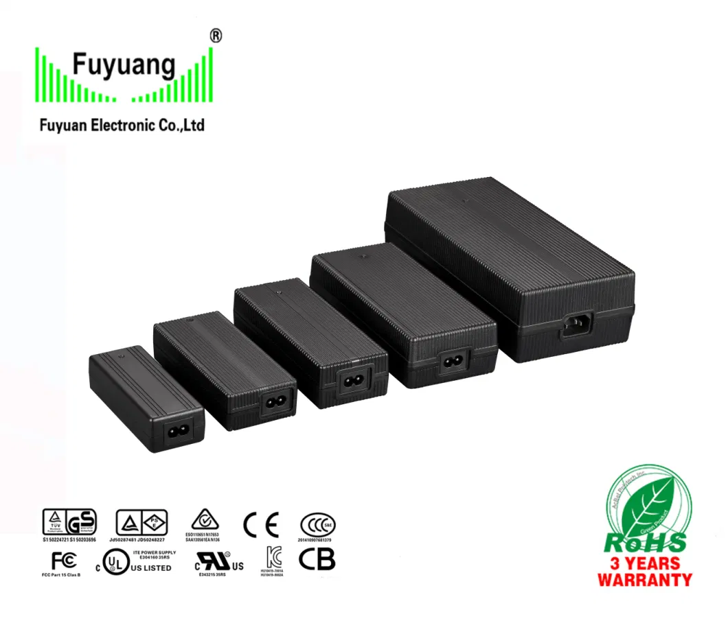 Fuyuang OEM ODM 12V 24V 36V 48V 72V 2A 3A 4A 5A 6A Lithium LiFePO4 Lead Acid Battery Charger for Ebike Electric Scooter