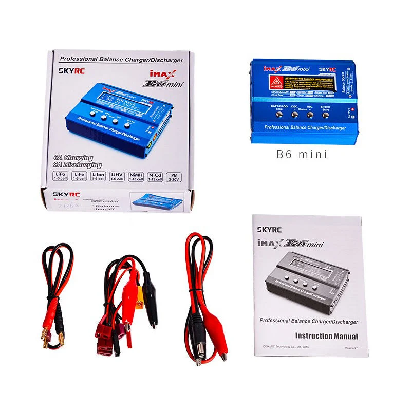 Skyrc Imax B6 Mini Balance Discharger Charger for RC Helicopter Re-Peak NiMH NiCd Lihv NiCd Pb Li-ion Battery Charger