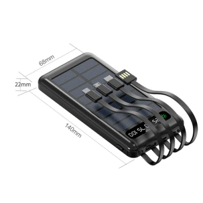 Power Phone laptop Bank controllo pannello a ombrello wireless 40 AMP 12 Volt energia per cellulare auto batteria portatile caricabatteria solare