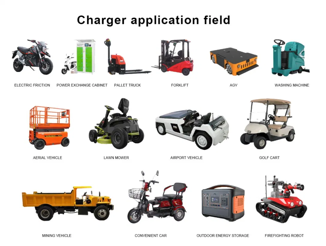 High-Quality 12000W 48V 150A Lithium/Lead Acid Battery Charger Golf Cart/Truck/Tractor/Hauler/Forklift/Scooter