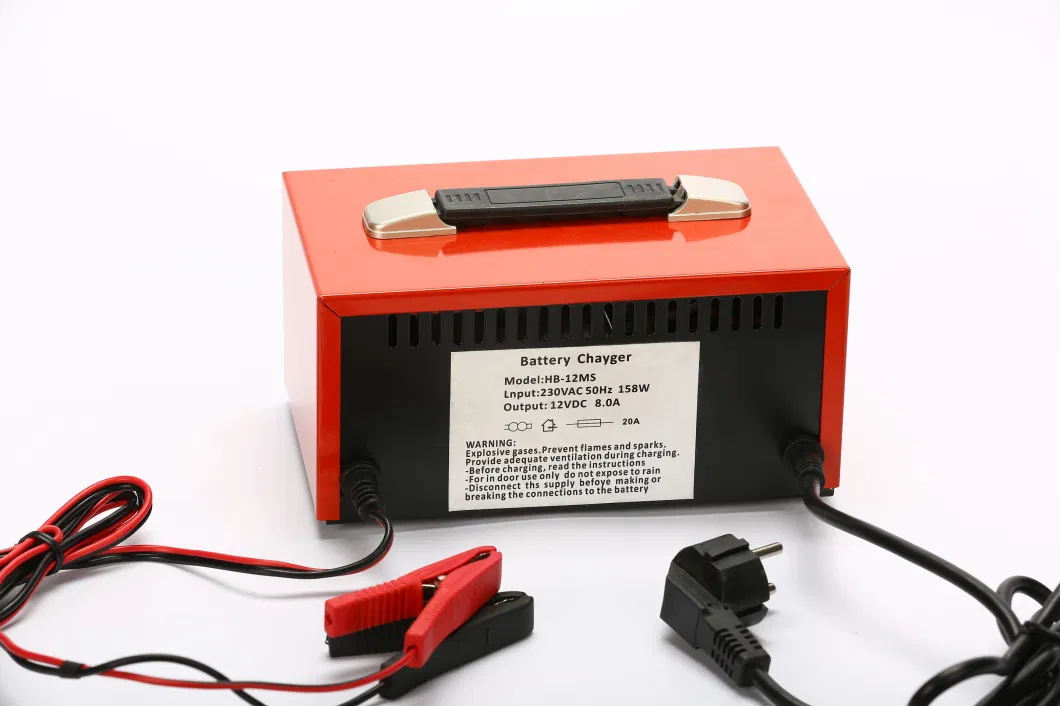 Metal Case of Car Battery Charger for Sealed Acid Lead Batery