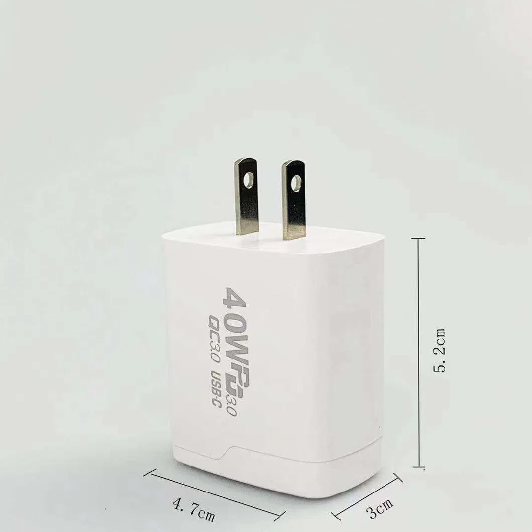 a+C +C 40W Universal Mobile Phone Charger