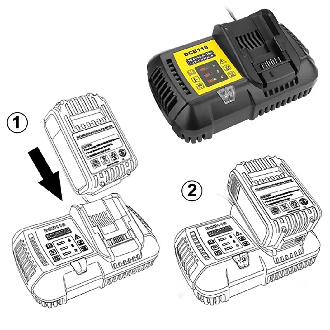 Charger Cordless Drill Li-ion Power Tools Battery Charger for Makita 14V-18V Cordless Drill Charger for Makita Bl1830 Bl1840 Bl1850 Bl1860 Charger