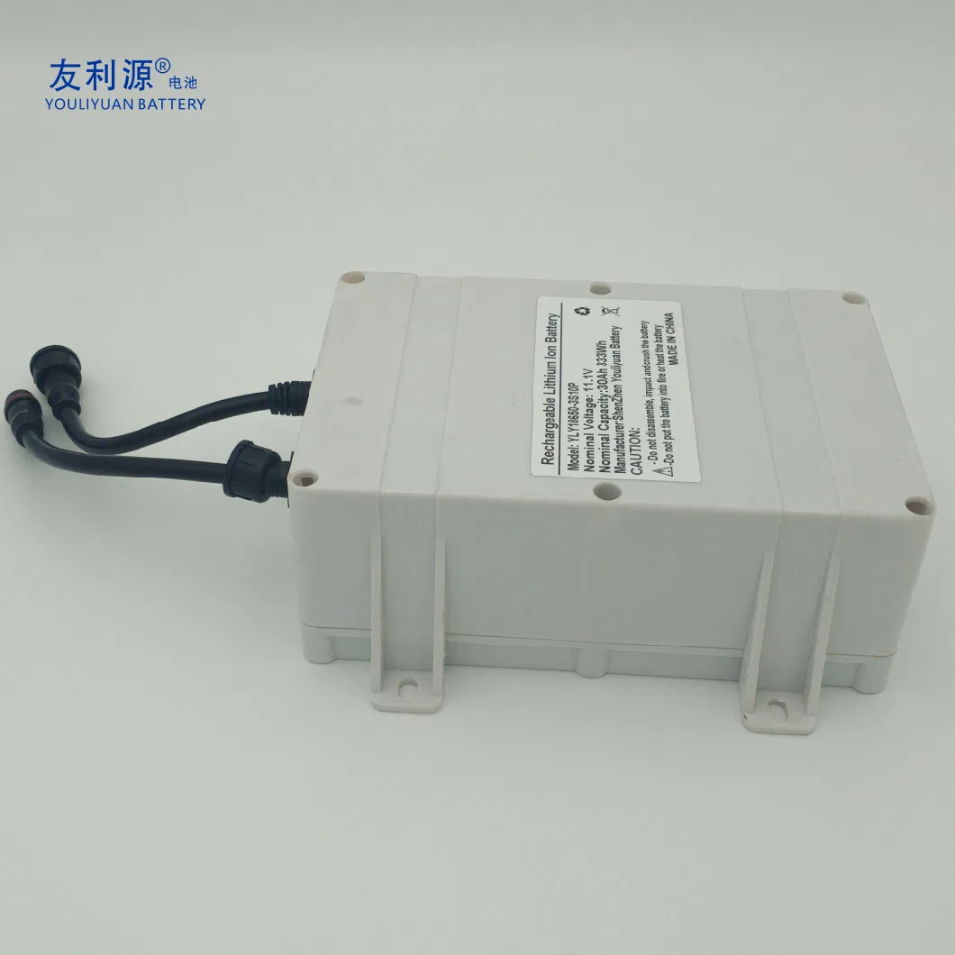 OEM ODM Factory Rechargeable High Capacity Energy Storage Lithium Ion 18650 Battery 11.1V 12V 24V 36V 30ah 40ah Li-ion Battery for Solar Device