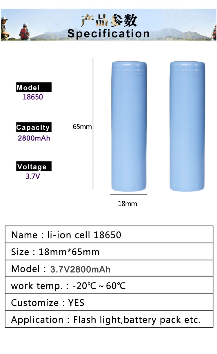 Wholesale Bis Certificate 18650 26650 32650 Lithium Ion Li-ion LiFePO4 Battery Cell for EV Solar Energy Storage