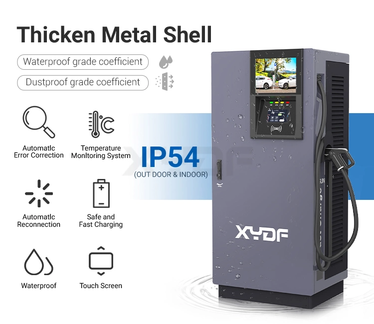 Xydf Quick 120kw 160kw 180kw Floor-Standing Charging Pile Universal Custom EV Charge CE/TUV/CCS1, CCS2/Chademo/Gbt EV DC Charger