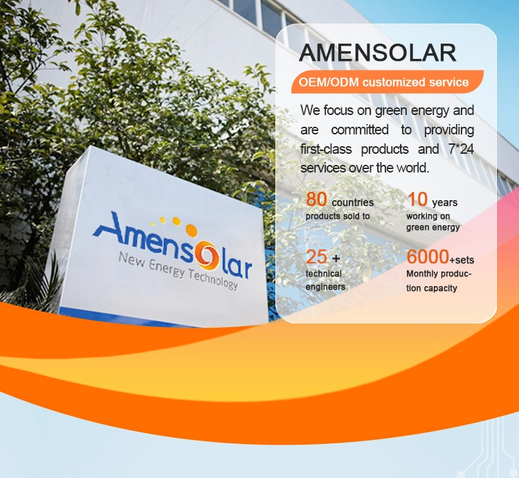 Amensolar Am5120 for Home Use Solar panel Deep Cycle Ess 2u Phosphate 51.2V 100ah 5kwh Lithium Ion Battery Pack 48 Volt