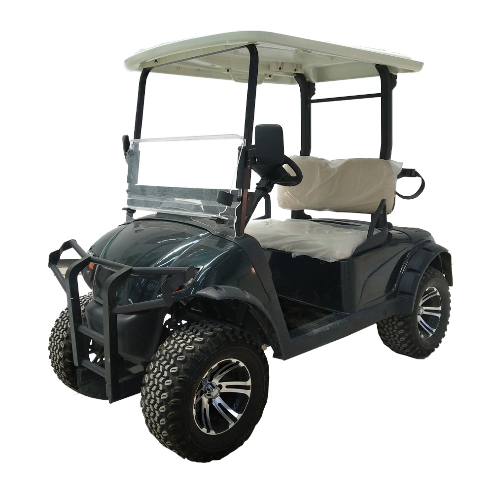 Hongchangda Electric Golf Cart 2+2 Seats 4 Wheels Club Car for Sighting with 48V 72V Fast Charger