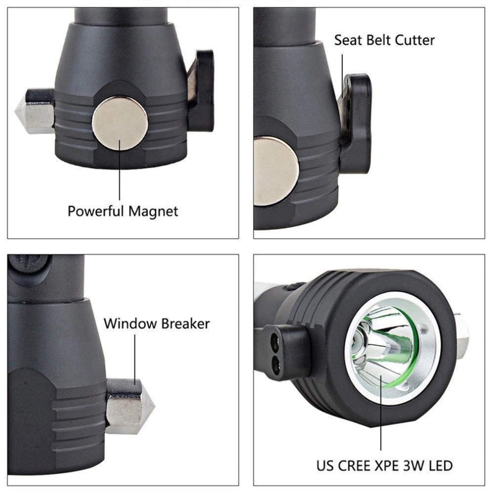 Multifunctional Solar Torch and Hammer (RS-4000)