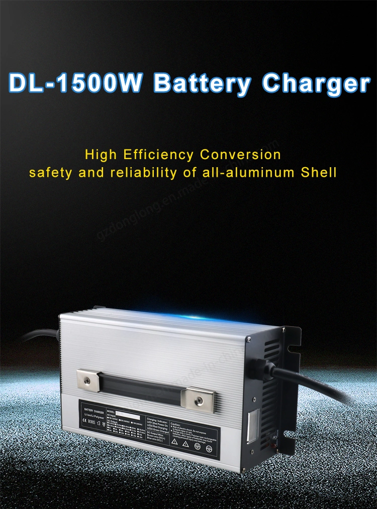 Dl-1500W 72V 87.6V 15A Electric Motorcycle on-Board Portable LiFePO4 Charger