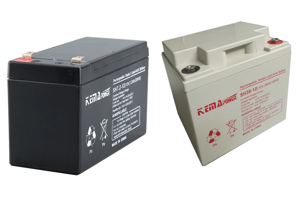 Sh40ah-12VDC Free Maintenance Floating Charge AGM Battery for Solar System