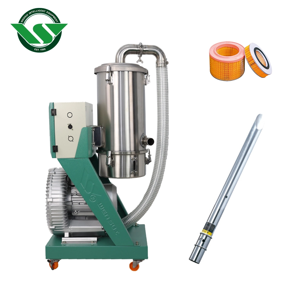 Automatic Plastic Resin Material Feeding Hopper Vacuum Suction Feeder Auto Loader for Injection Blowing Molding Machine