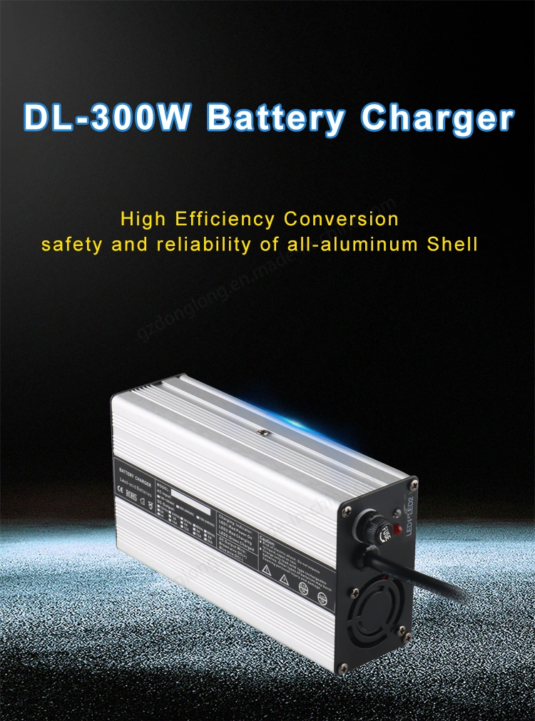 300W 60V3.5A Lithium Lead Acid Battery Charger for Mobility Scooter Ebike Hoverboard Balance