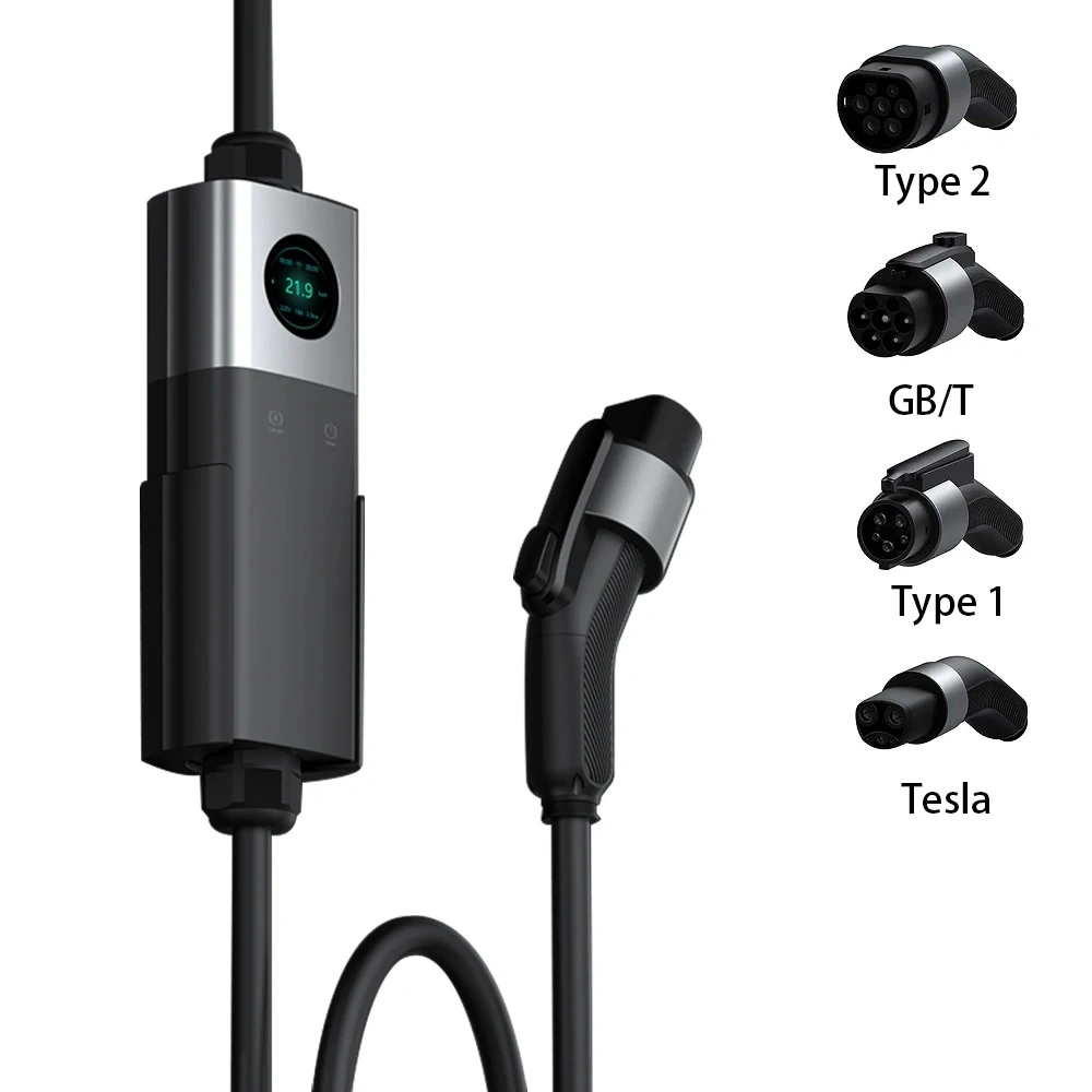 Quality Assurance 11kw Portable EV Charger Manufacturer Tesla