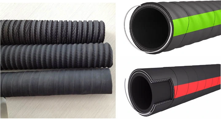 Good Quality China Factory 3 Inch Diameter Water Pump Suction Discharge Rubber Vacuum Hose