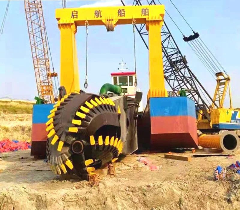 High Capacity 400m3/H 12 Inch Cutter Suction Dredger for Sand