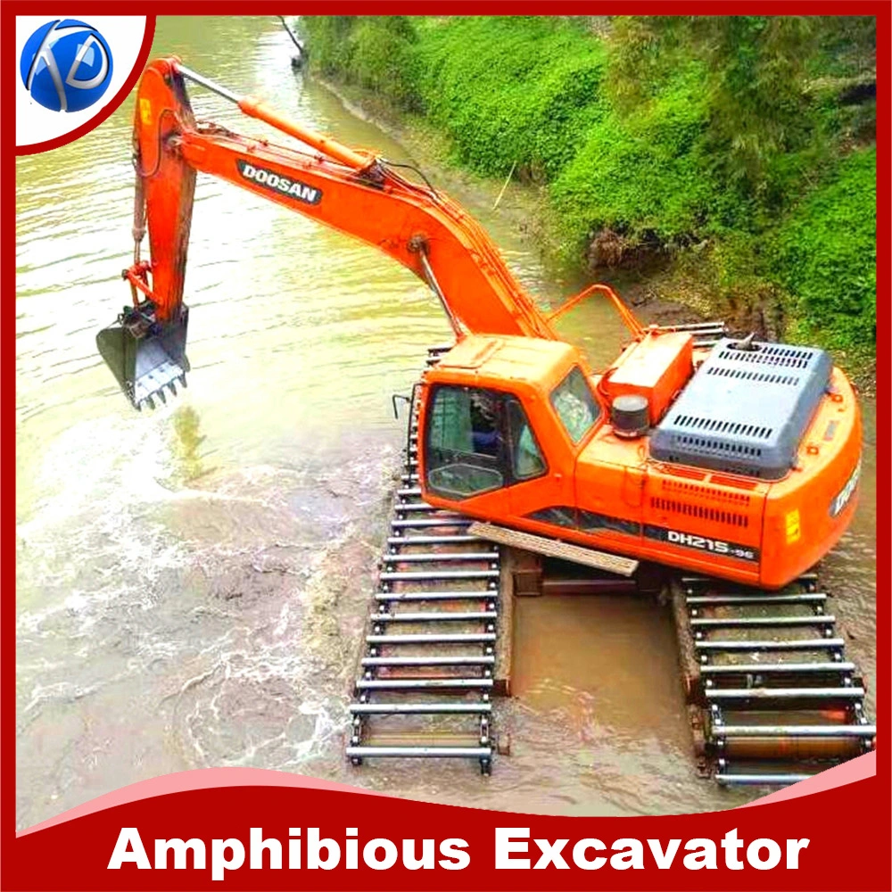 Keda Water Master Amphibious Pump Dredger Multifuctional Excavator for Sale