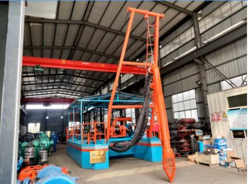 China 4inch Floating Dredge for Sale Sand Dredge Boat Equipment Small Diamond Dredge