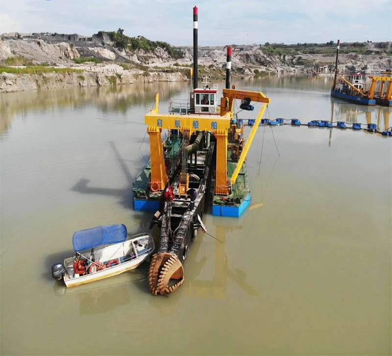 Hydraulic Winch Diesel Engine Cutter Suction Dredging Equipment for Sale