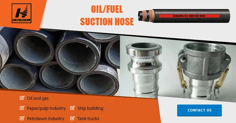 High Pressure Oil Resistant Hose Industrial Rubber Oil Suction Discharge Hose