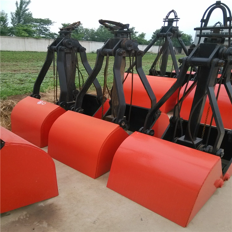 Hydraulic Electric Excavator Wood Grabber Grab Grapple Grip Bucket for Crane