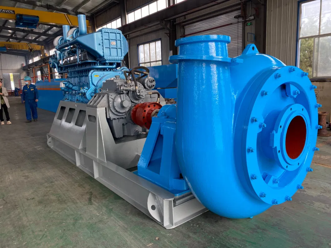 Solid Mining High Head Sution Long Distance Lake Sand Pumping Machine