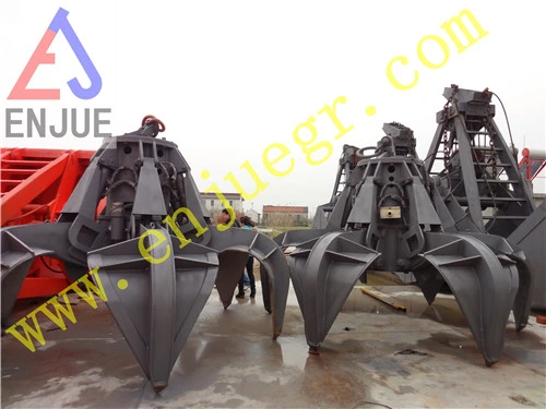 Hydraulic Multi Peel Grab Bucket for Discharging Garbage in Power Plant