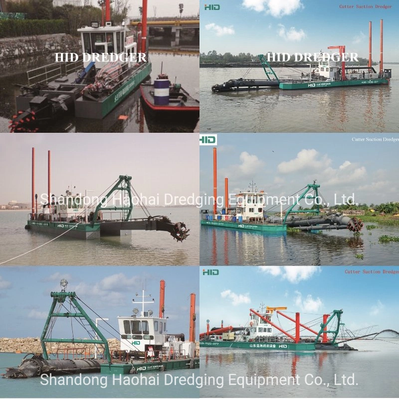 Best China Brand Environmental/Reclamation Hydraulic Cutter Suction Dredger for Sand Dredging/Mining Equipment