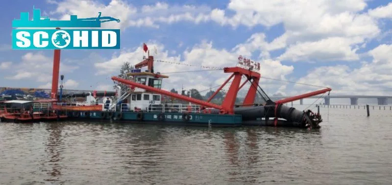 Sco HID Hydraulic Cutter Suction Dredger Machine and Equipment for Dredging Sea Sand River Sand Extraction Dredging