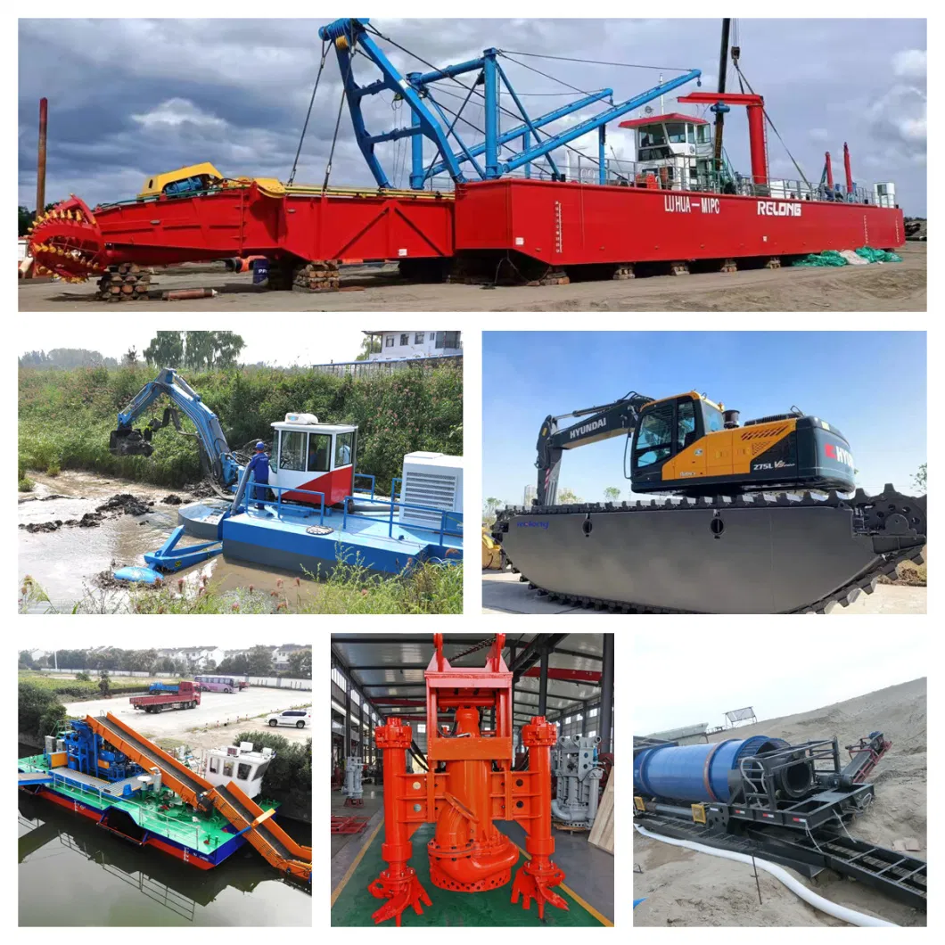 Water Ocean Master Dredger Machine Amphibious Dredger Machine Price 16-26 Inch